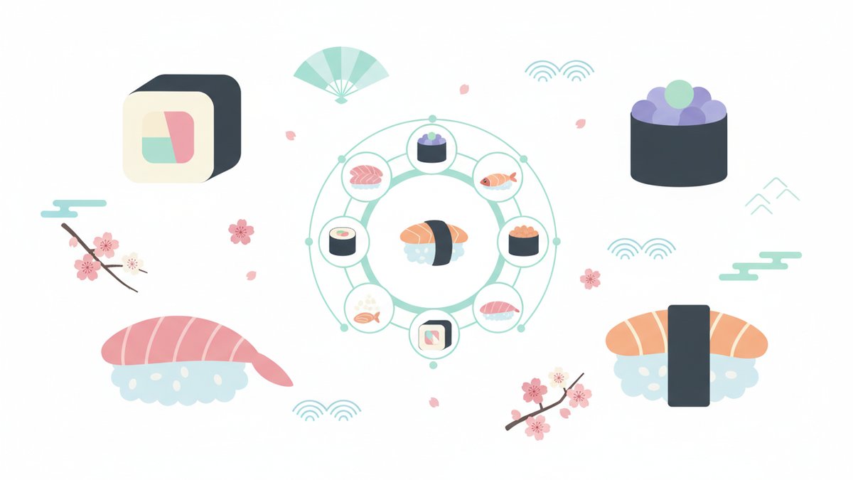 お寿司 数え方 - お寿司の数え方の基本｜「貫」の意味と使い方