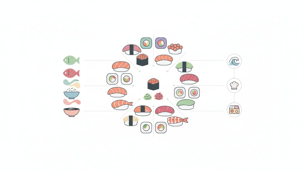 お寿司 数え方 - 寿司の種類別の数え方一覧｜握り・巻き・ちらし