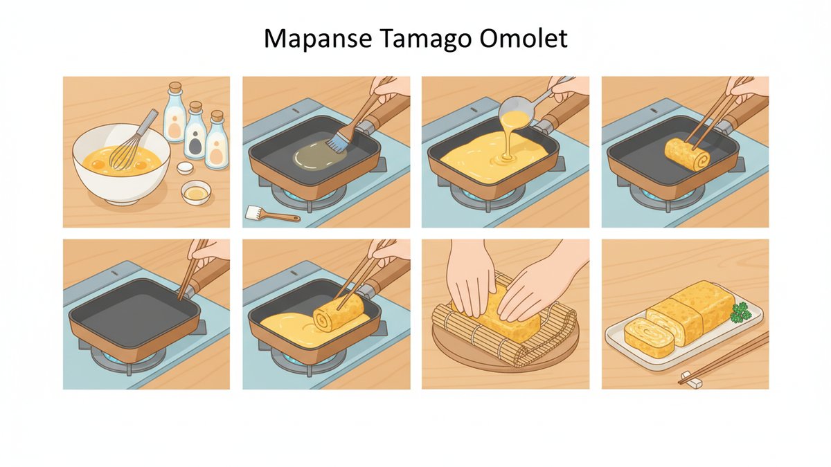 お寿司屋さん 卵焼き - 家庭での再現レシピ｜初級・中級・上級の3段階