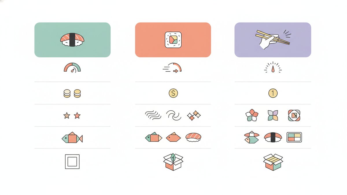 寿司 デリバリー - 宅配寿司チェーン比較｜デリバリー対応8社の特徴と料金